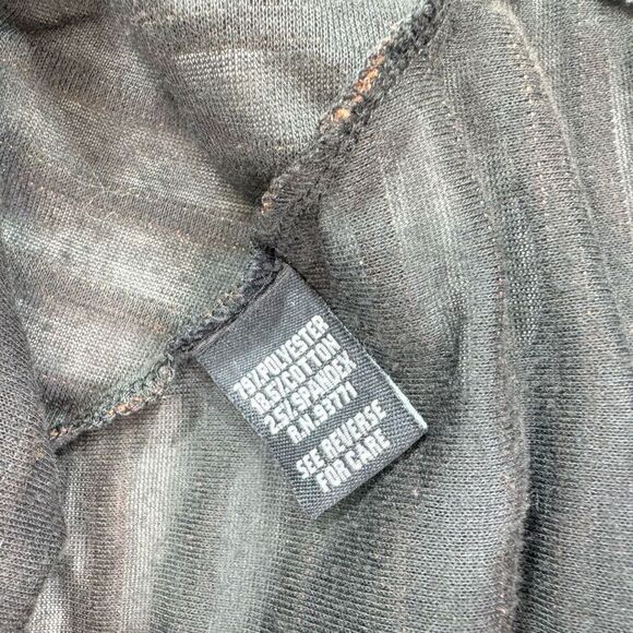 Kaktus Sweater Women Small Lagenlook Black  3/4 Sleeve Button Tassel Fall Winter - Picture 8 of 10